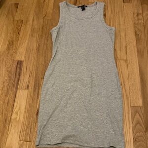Forever 21 Light Gray Sleeveless Dress